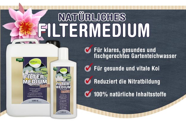 Flüssiges & natürliches Filtermedium