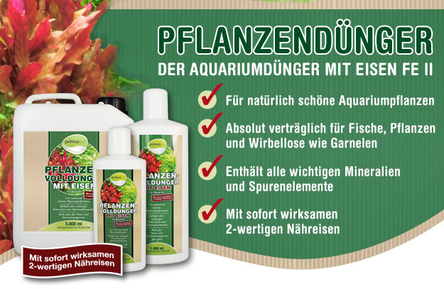 primuspet Pflanzendünger - Der Aquariumdünger mit Eisen FEII